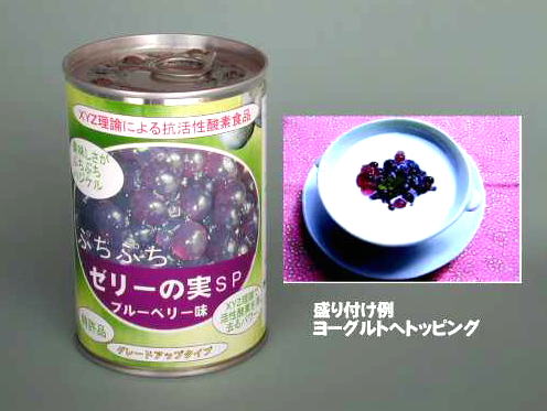 ぷちぷちゼリーの実SPブルーベリー